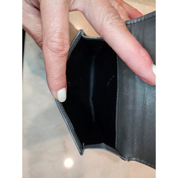 Gucci‎ Wallet Bifold Snap Closure Vintage Stripe Accent Made in Italy - Picture 16 of 16